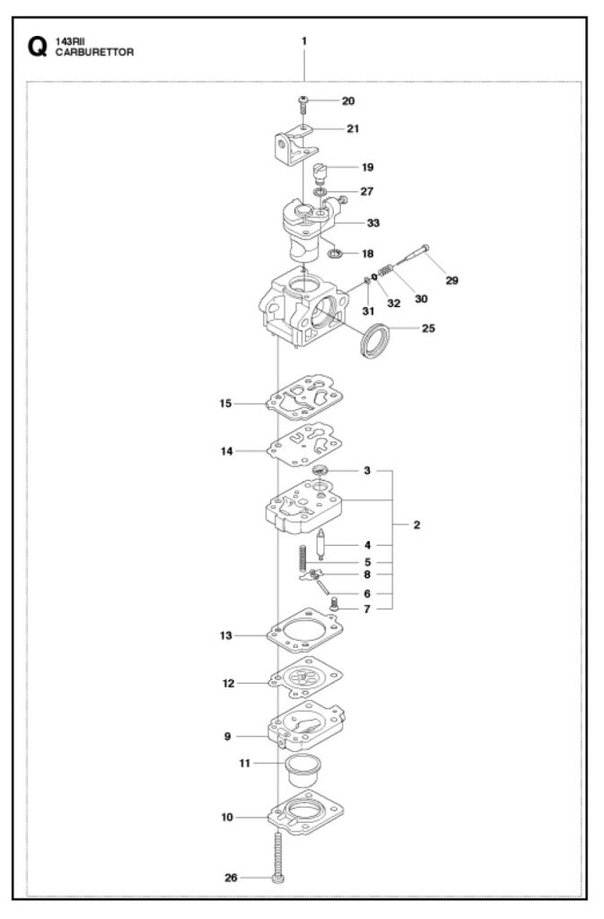 Husqvarna 240 схема