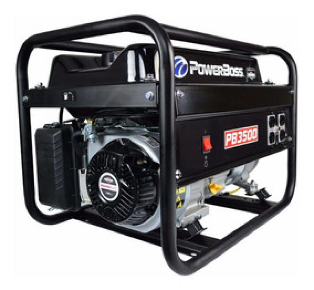 Generador B&S Powerboss 2,500W Reales 6.5Hp Pb3500/196Cc 6.5Hp Motor A ...